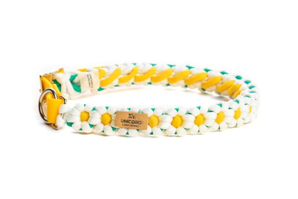 Flower Power Λευκό/ Κίτρινο/ Πράσινο