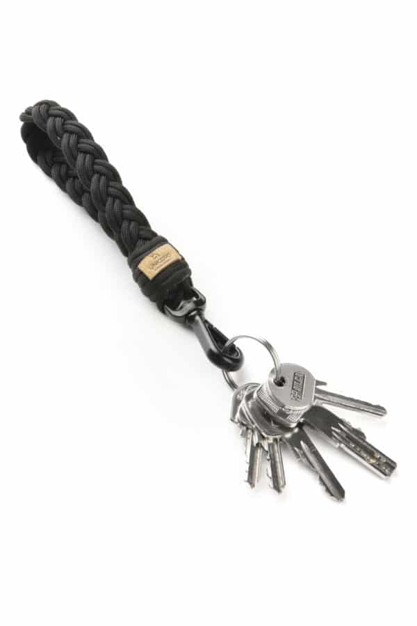 Braid Keychain Black