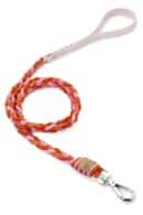 Braid Leash Flame/Orange/Pink