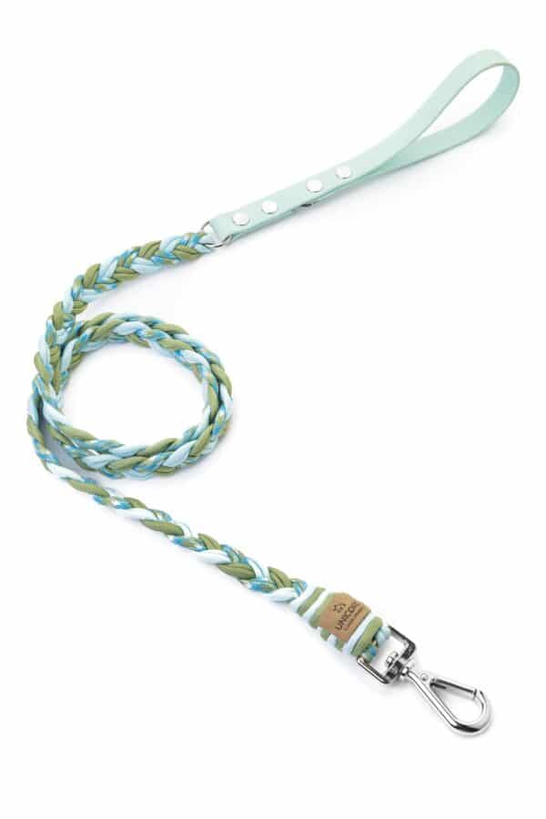 Braid Leash Bombay/Blue/Green Guacamole