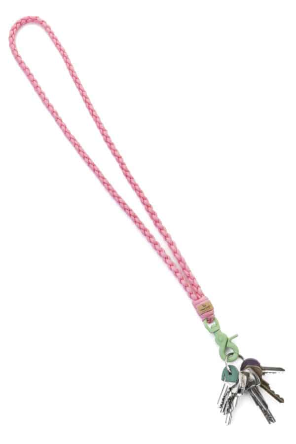 Waterfall Key Lanyard Pink