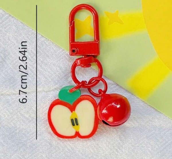Dog jewelry apple with bell