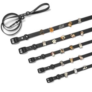 Waterproof Crocs Charm Leash Black