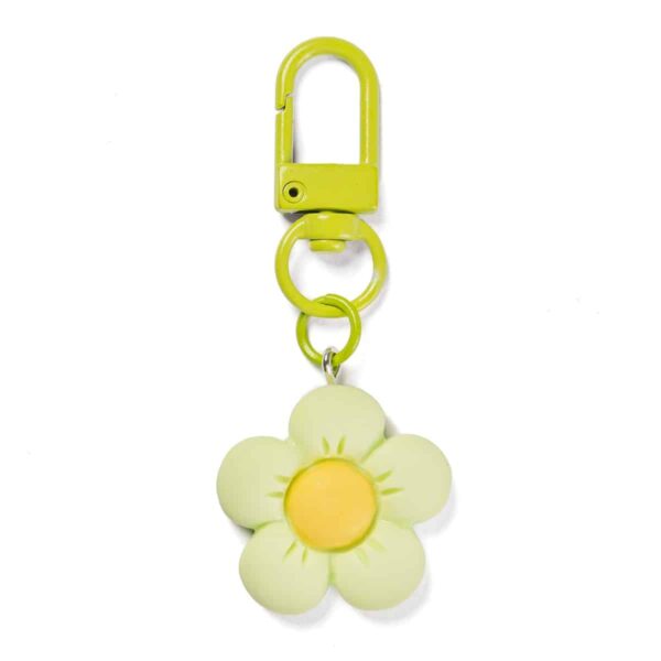 Κόσμημα σκύλου Λαχανί/Κίτρινο  λουλούδι πλαστικό
