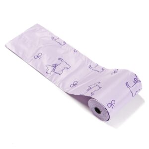 Poop bags Lilac Dog (15 bags)