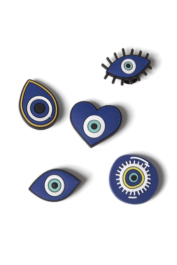 Crocs Charms evil eyes ( 5 τεμάχια)
