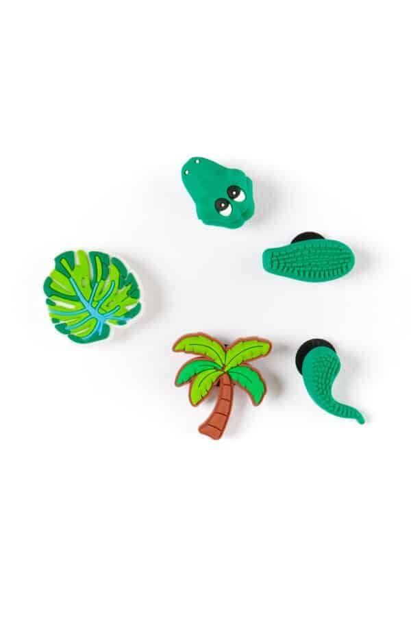 Crocs Charms Κροκόδειλος 3D ( 5 τεμάχια)