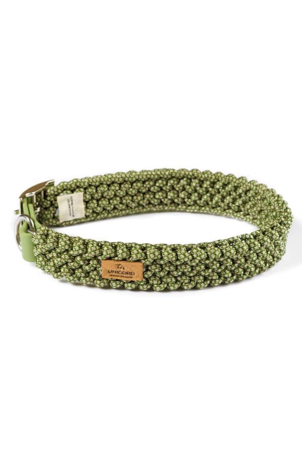 Knitted Braid Καρό πράσινο