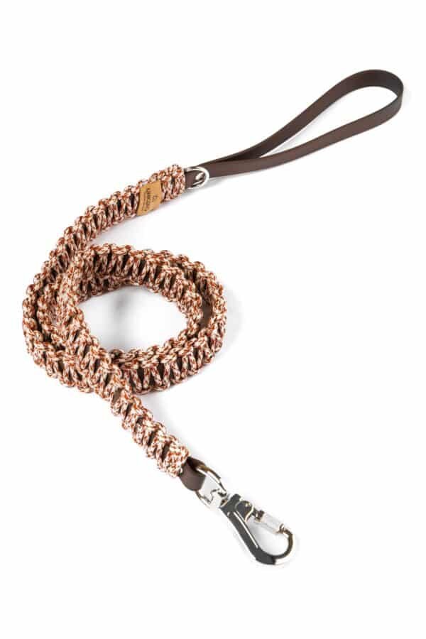 Skyscraper Leash Καρό καφέ
