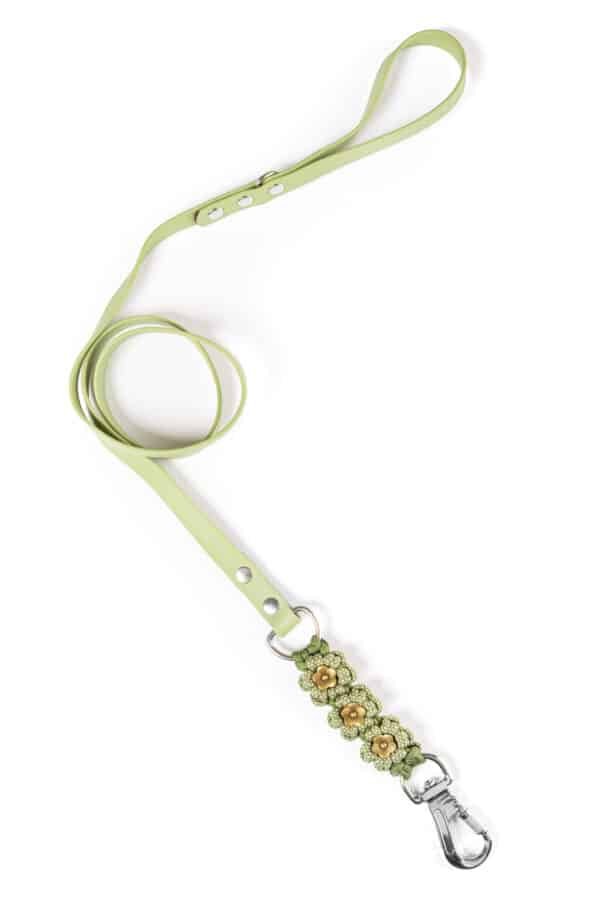 Blossom Leash Καρό πράσινο/ Πράσινο fern/ Μπρονζέ πούλια